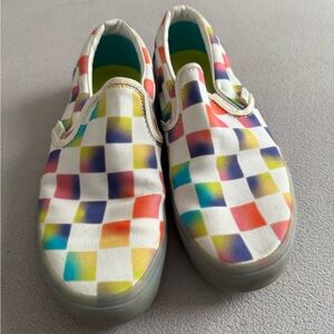 Vans Multicolor Checkered Slip-On Sneakers